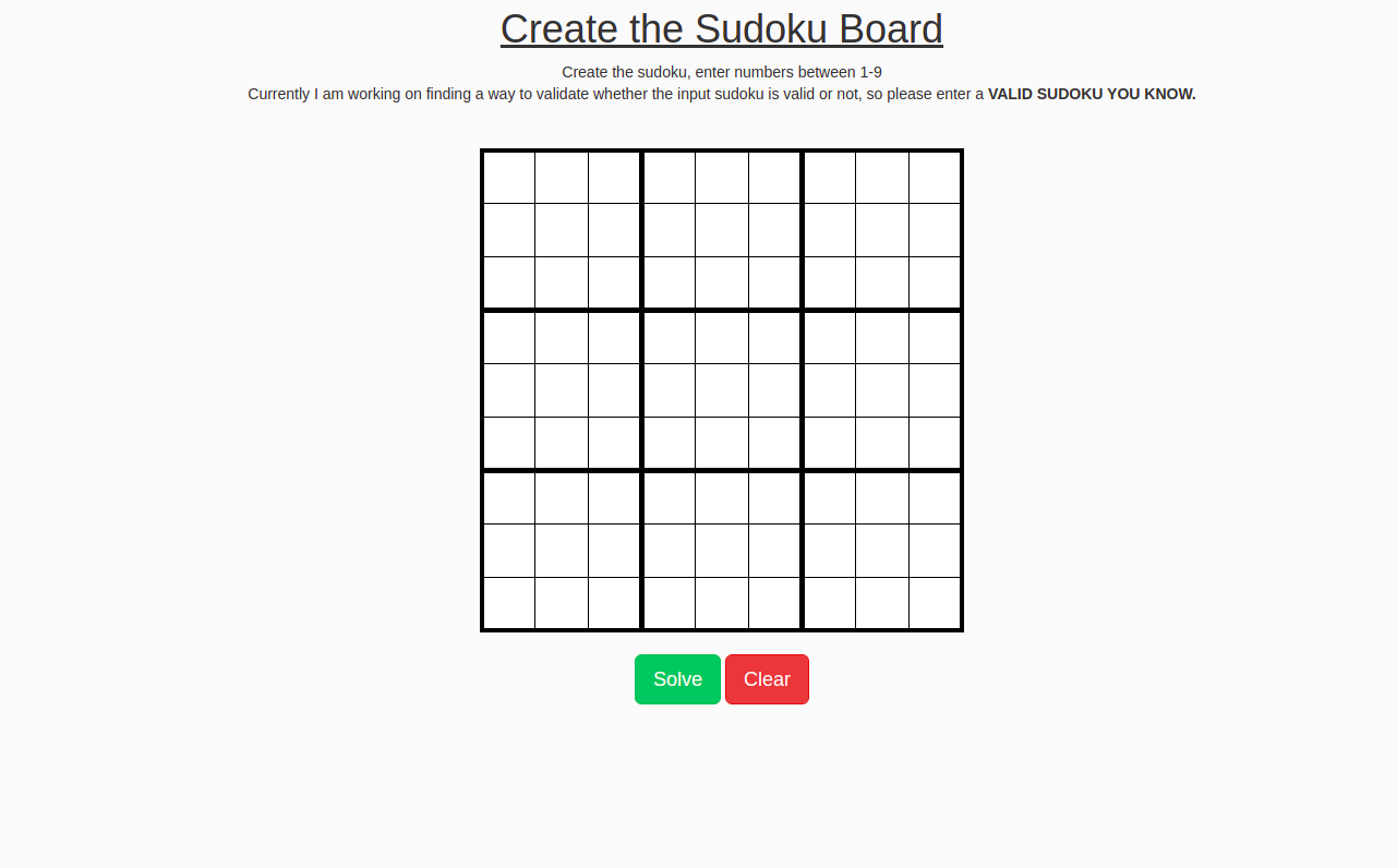 Sudoku Solver